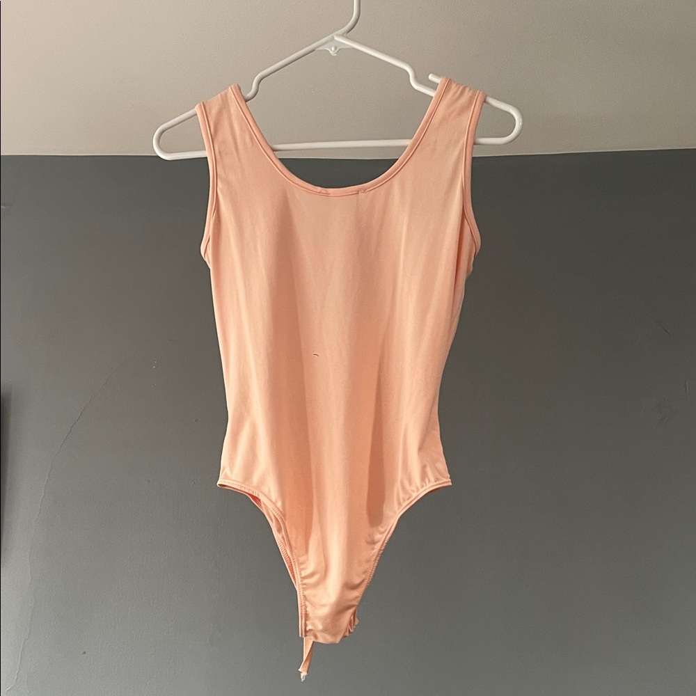 Peach Bodysuit One Piece
